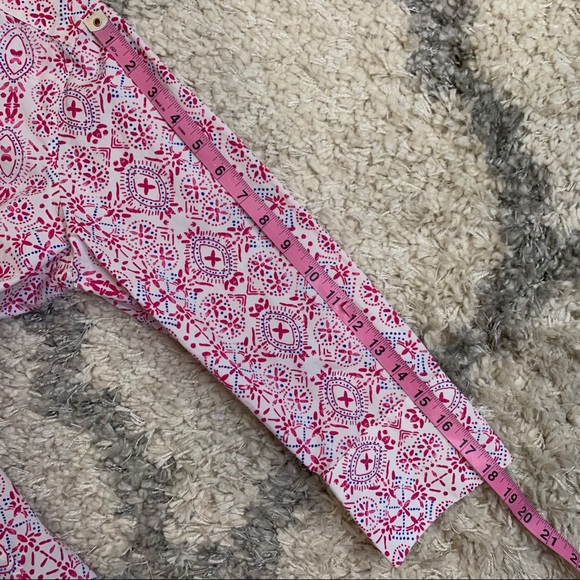 FOXCROFT Pink & Blue Easy Care Button Down Shirt - Picture 12 of 12